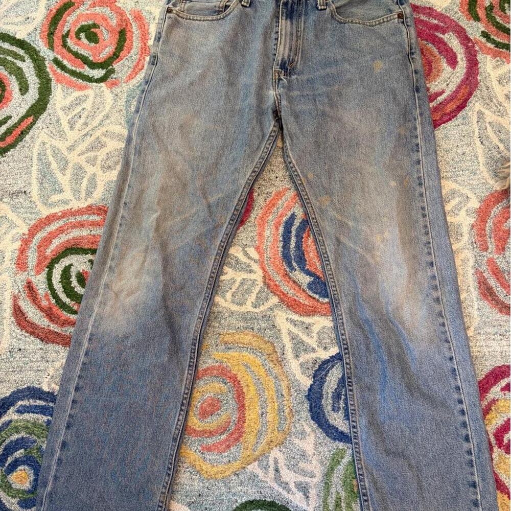 Vintage levis 505 blue jeans